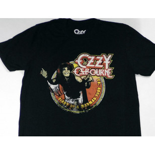 Ozzy Osbourne - Diary Of A Mad Man Tour 82' Official Fitted Jersey T Shirt ( Men M ) ***READY TO SHIP from Hong Kong***